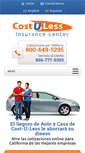 Mobile Screenshot of costulessseguros.com